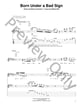 Born Under A Bad Sign Guitar and Fretted sheet music cover